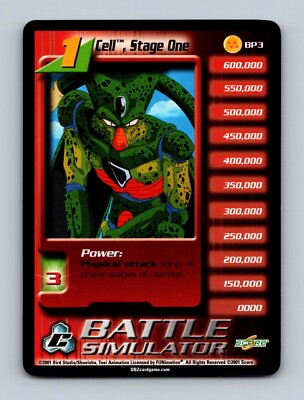 Dragon Ball Z TCG - Cell, Stage One BP3 - Personality - Cell Saga