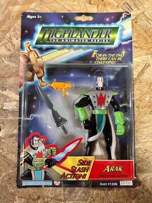 Highlander The Animated Series Arak Chief of Hunters the Action Figure 1996