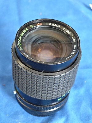 OBJEKTIV AUTO-ZOOM MAGINON-SERIE G MC 28-70mm 1:3,5/4,5 Ø58
