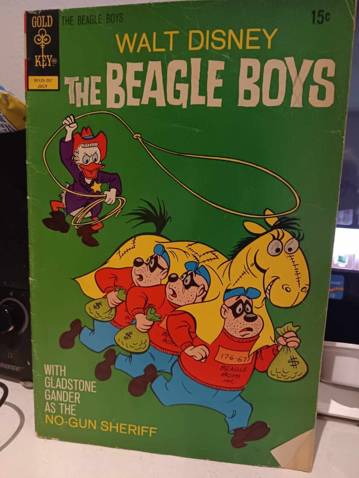 Walt Disney The Beagle Boys #13 - July 1972 - Whitman Comic Book Golden Key