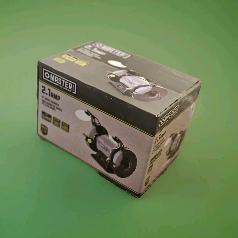 Bench Grinder 6"In [1/3HP Induction Motor] (Corded) - Image 2 of 4