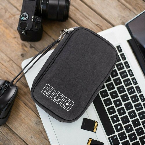 Kabeltasche Organizer Box Aufbewahrung Tasche Elektronisches Zubehör USB Kabeln - Bild 10 von 17