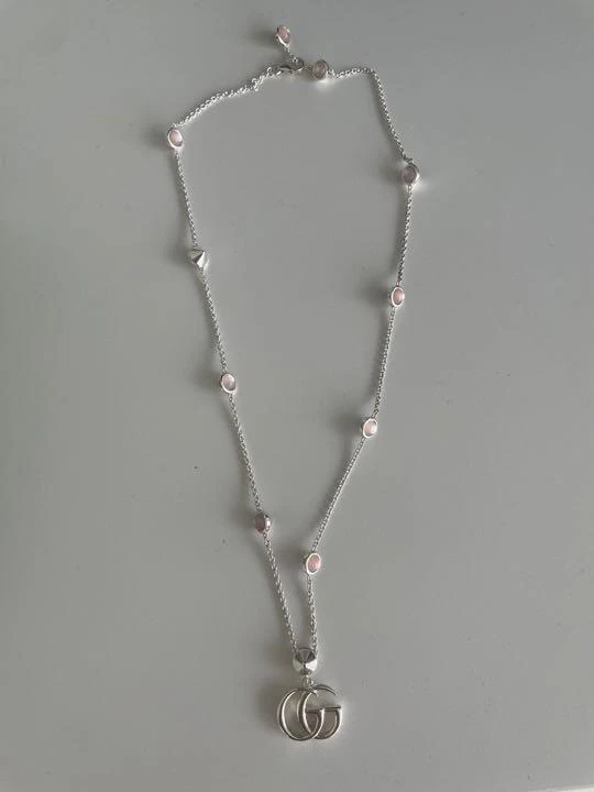 Gucci double g pearl necklace new arrivals