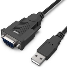 BENFEI USB to Serial Adapter, USB to RS-232 Male 9-pin DB9 Serial Cable