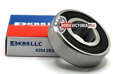  Qty.1 KBS 6204 2RS DEEP GROOVE BALL BEARING, RUBBER SEALED 20x47x14 mm