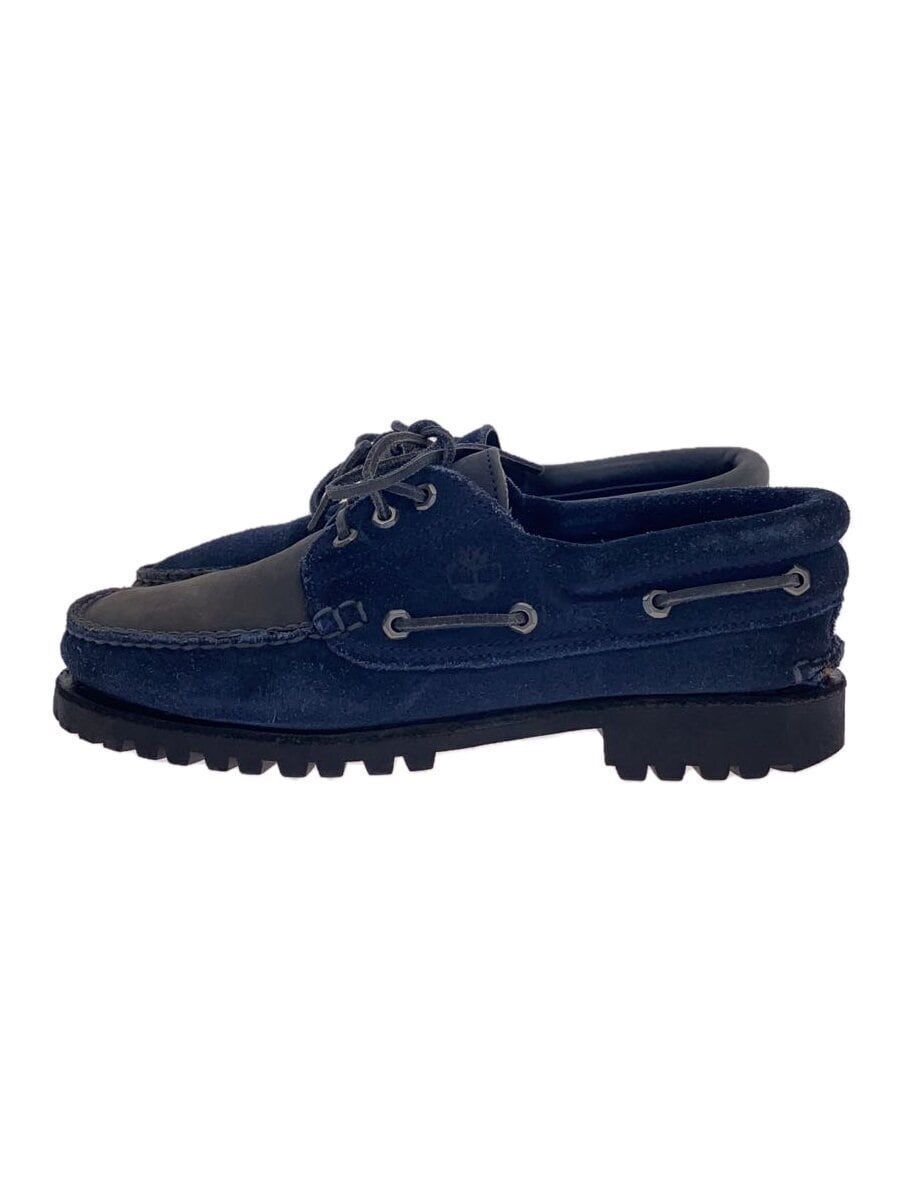 Timberland 3eye Classic Lug 27cm Navy Leather Asymmetric Timberland 3eye Classic Lug 27cm Navy Leather Asymmetric