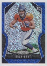 2019 Panini Prizm Rookies Blue Shimmer Prizm 10/10 Noah Fant #365 5ov