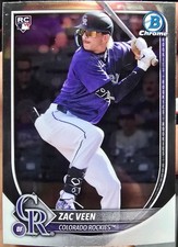 Zac Veen #69 Prices | 2025 Bowman Chrome | Baseball Cards
