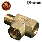 1/8'' NPT Oil Pressure Sensor Tee to NPT Adapter Turbo Supply Feed Line Gauge UK