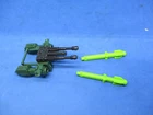 Vintage GI Joe Heavy Duty Missile Launcher Accessory Hasbro 1991 Backpack