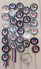 Republican National Committee Various Years Lapel Pin Lot Of 30