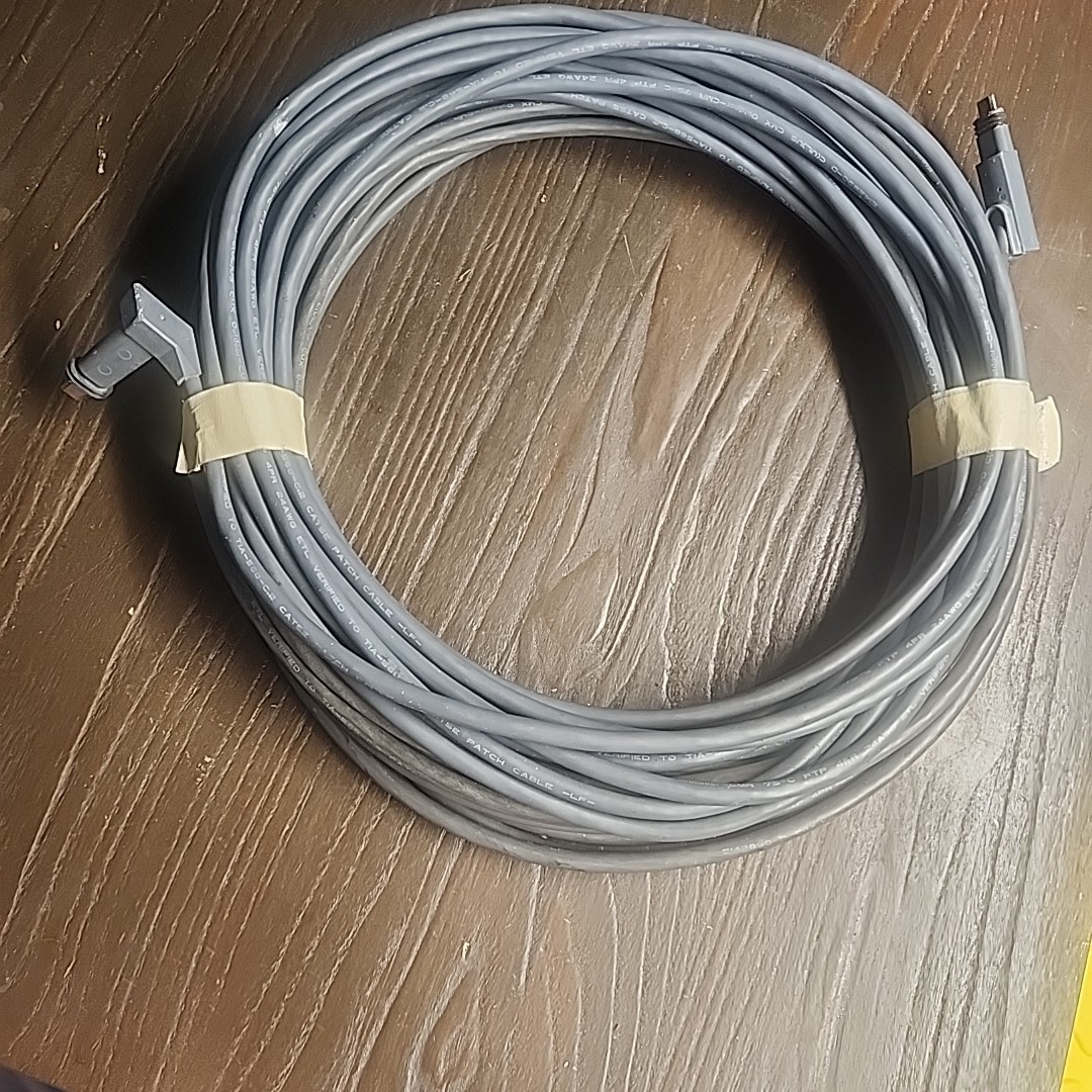 E142890-D C(UL)US CMX Outdoor-CMR FTP 4PR 24AWG ETL TIA-568-C.2 CAT5 Patch Cable