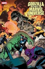 Godzilla Destroys The Marvel Universe #5 Fan Favorite Variant 11/19 Marvel 