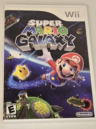 Super Mario Galaxy Nintendo Wii Complete