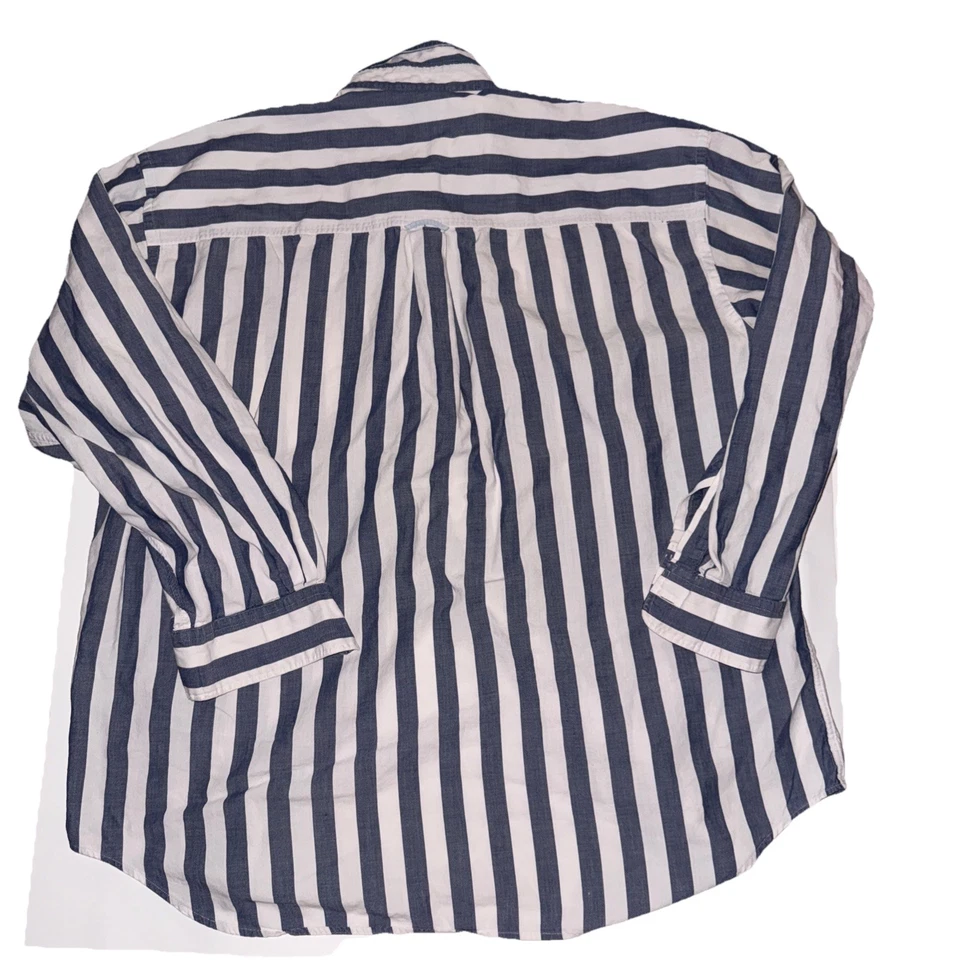 Camisa vintage Chaps Ralph Lauren para hombre XL abotonada manga larga 100 % algodón Foto 4 de 4