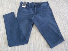 Image of Jack & Jones Jeans Mens W34 L32 Blue Slim Fit Skinny Liam Stretch Denim BNWT