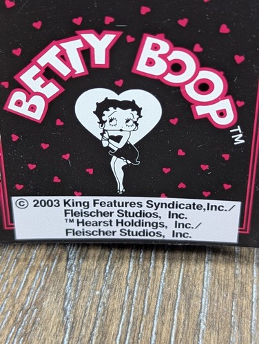 Neu mit Etikett Vintage Betty Boop Handtasche schwarz Stoff bestickt Western Cowgirl Pferd - Bild 15 von 15