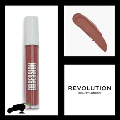 New Revolution Makeup Obsession London Lip Gloss  Everlasting  Sealed 0.17 Fl Oz