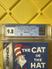 The Cat in the Hat - 2005 Game Boy Advance - CGC GRADED 9.8 A++