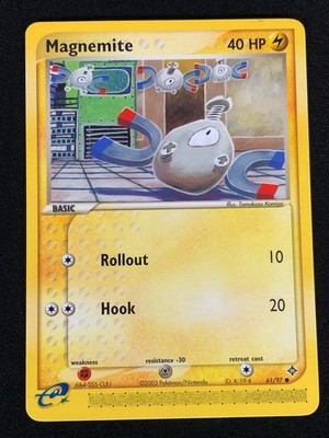 Pokemon Magnemite 61/97 Common (NM)