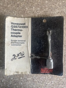Honeywell Tradeline Q357A 1003 Screw Terminal Thermocouple Connector / Adapter