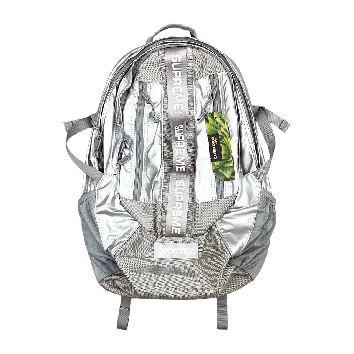 希少新品　SUPREME 22AW BACK PACK SILVER Supreme Backpack (SS22) Silver - SS22 - US