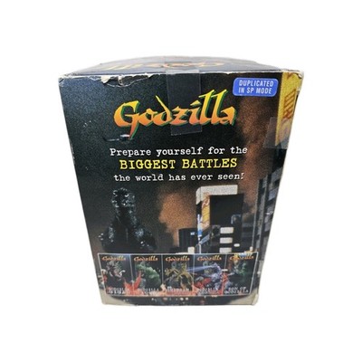 Godzilla Anchor Bay VHS 5 Movie Box Set 1998 Rare!