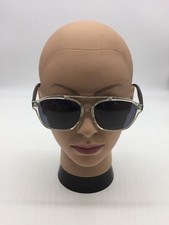 Fossil 53874 FM126 Clear Sunglasses 56-17-145 Grey Lens