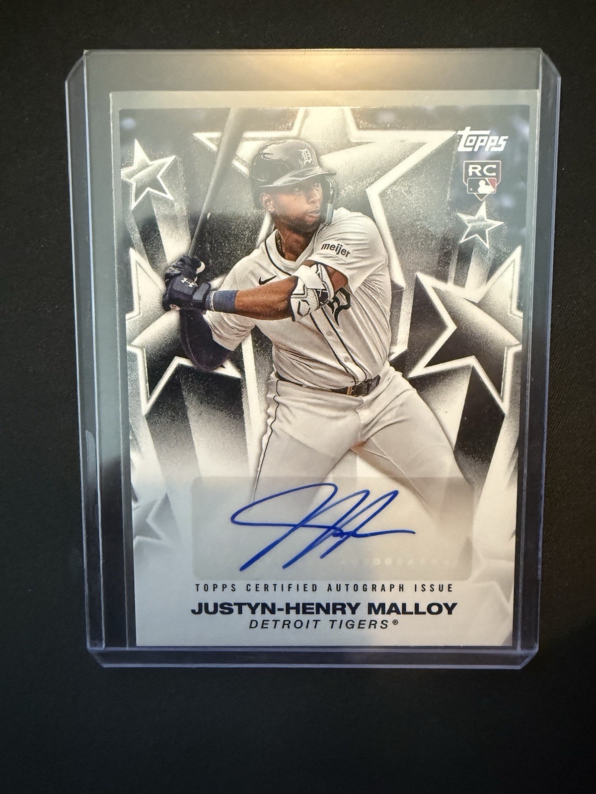 2025 Topps Series 1 Baseball Stars Autographs Justyn-Henry Malloy #BSA-JHM