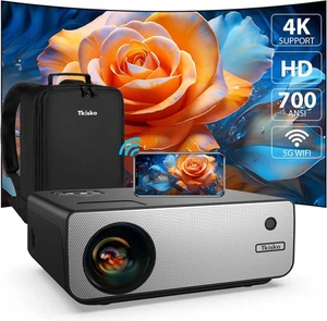 Projecteur avec Wifi et Bluetooth, 700 ANSI Portable Bundled