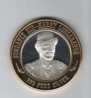 SUNDANCE KID GUNFIGHTER SERIES .999 FINE SILVER LIMITED TEN DOLLAR GAMING TOKEN
