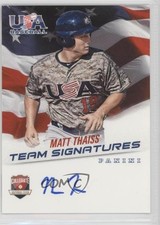 2015 Panini USA Baseball 315/399 Matt Thaiss #MT Auto 3wu