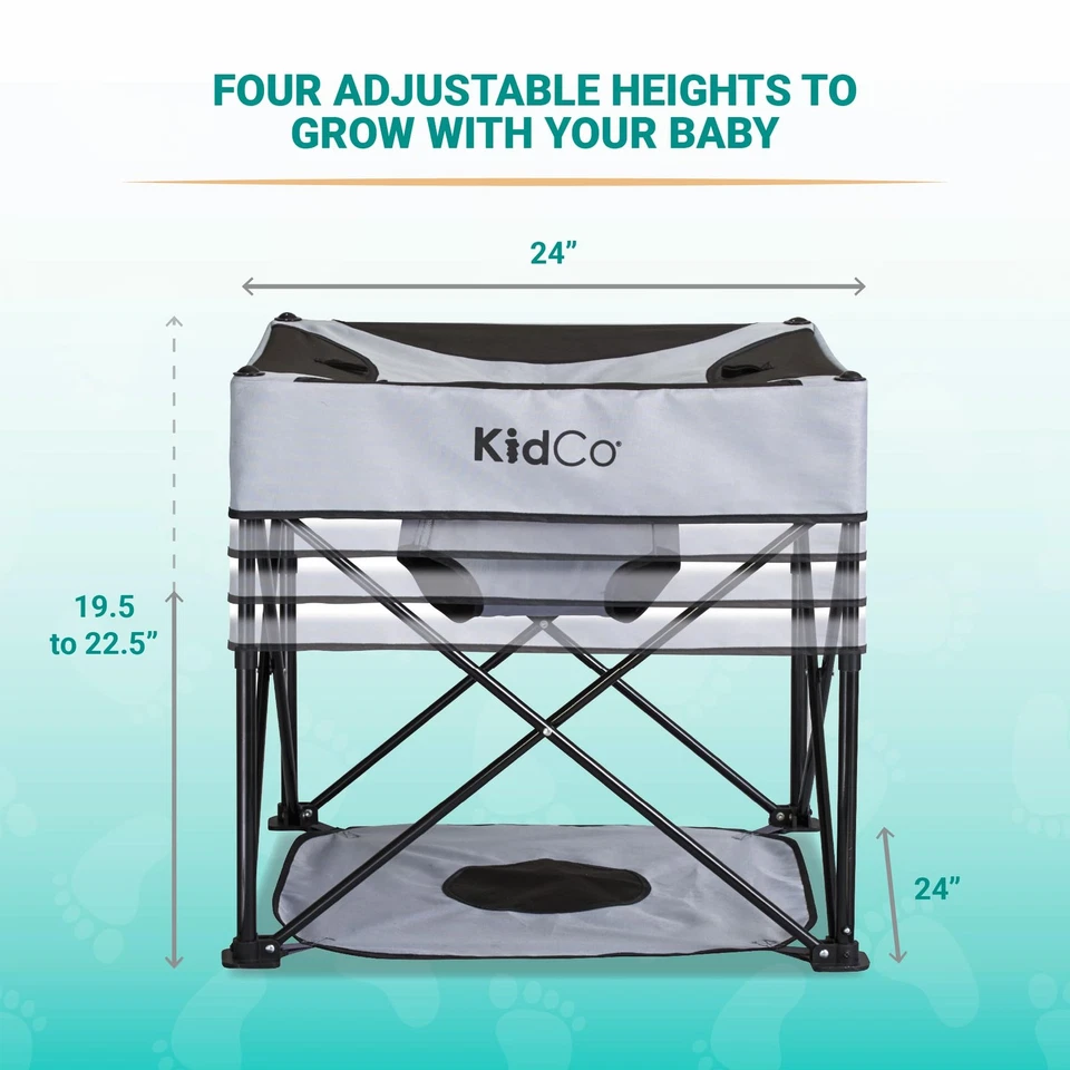 - GoPod Asiento de Actividad de Viaje Altura Ajustable con Alfombrilla, Bebé Portátil... Foto 4 de 4