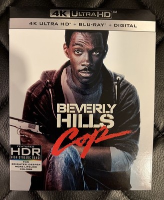 Beverly Hills Cop (4K UHD / Blu-ray Combo, 1984) Eddie Murphy w/ OOP SLIP COVER!