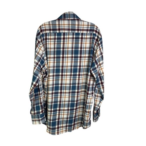 Tailorbyrd Collection Button Down Shirt Mens L Multi-color Plaid Classic Preppy - Picture 3 of 10