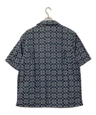 COACH Short-sleeved shirt Size: L Navy x gray Men CY559 | eBay