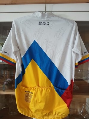 Rapha Colombia Escarabajo Super Lightweight Jersey Size Large Rare