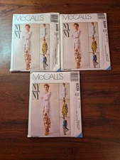 VTG OOP McCall's 9339 Misses' Dress & Slip-Dress - Two Lengths - SZ: 4-18 UC FF