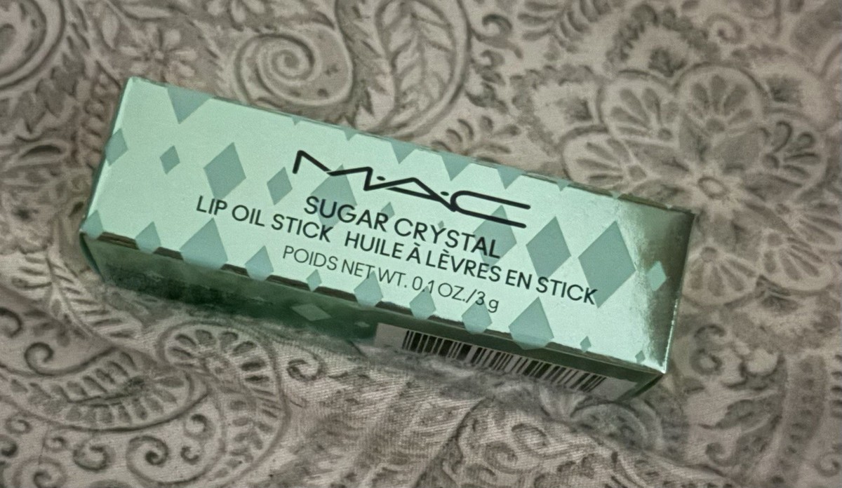 MAC SUGAR CRYSTAL LIP OIL STICK New In Box Limited Edition Holiday 2025