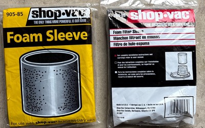 Filter Sleeve 905-85,Wet/Dry Vacuums NIB Shop Vac Brand