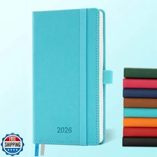 IN-LUXPRO Weekly Monthly 2026 Planner (Jan.26-Dec.26),6.5"x3.75",12 Months Ag