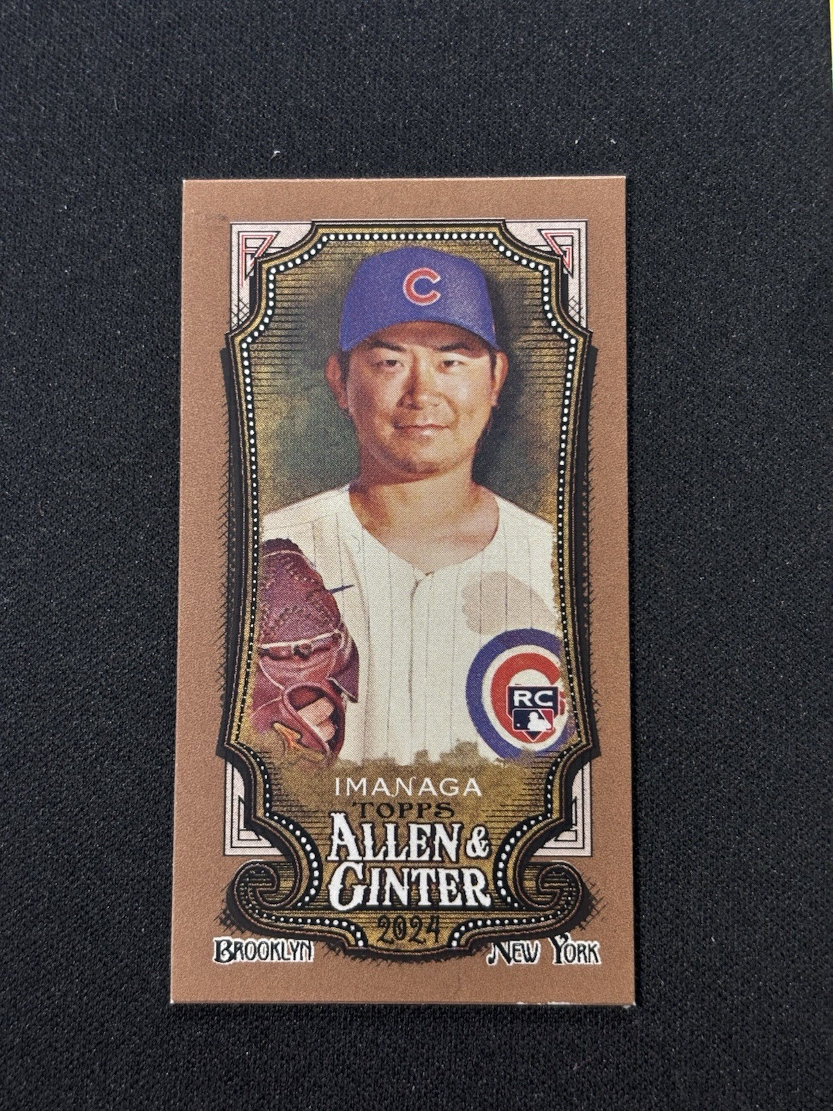 2024 Allen & Ginter Gold Mini #181 Shota Imanaga (RC)