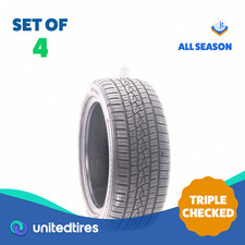 Set Of 4 Used 22545zr17 Continental Controlcontact Sport Srs Plus - 7.532