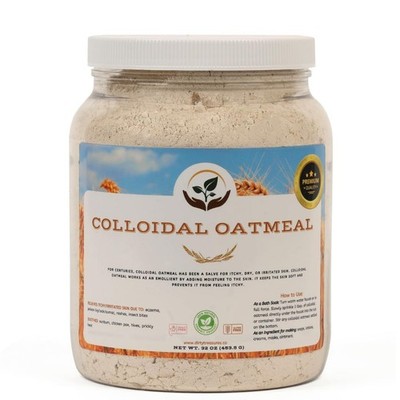 Dirty Treasures Colloidal Oatmeal Bath | Eczema  Itchy Skin Relief | Baby-Saf...