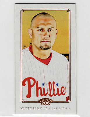 Shane Victorino 2010 Topps 206 Mini Cycle Back /99 #8
