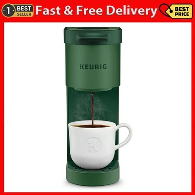Keurig K Mini Single Serve Evergreen Coffee Maker with 6 to 12Oz Cup Sizes