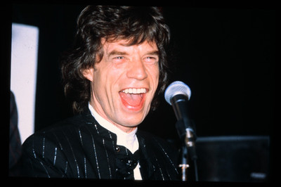 Mick Jagger Photograph Transparency Original 35mm Press Promotion Circa 1995