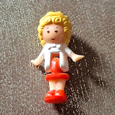 Vintage Bluebird Polly Pocket Figure From Fairytale Castle 1994, EUC,