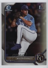 2022 Bowman Draft Chrome Refractor Mason Barnett #BDC-172 0a6