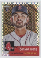 2022 Topps Chrome Platinum Anniversary X-Fractor Connor Wong #31 0na3
